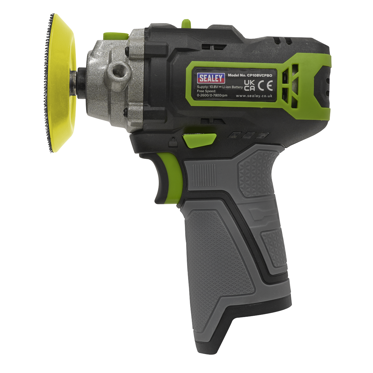 Sealey CP108VCPBO SV10.8 Series 75mm Cordless Polisher 10.8V - Body Only - additional view 4