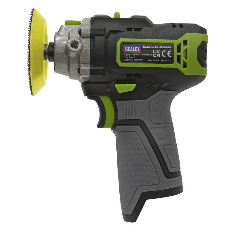Sealey CP108VCPBO SV10.8 Series 75mm Cordless Polisher 10.8V - Body Only - additional view 4