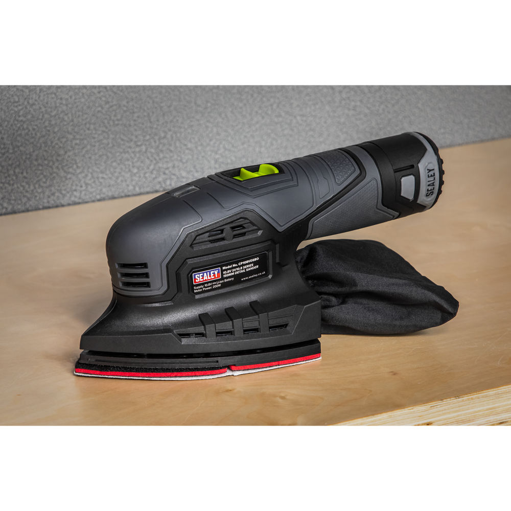 Sealey CP108VDSBO SV10.8 Series 150mm Cordless Detail Sander 10.8V - Body Only - additional view 3