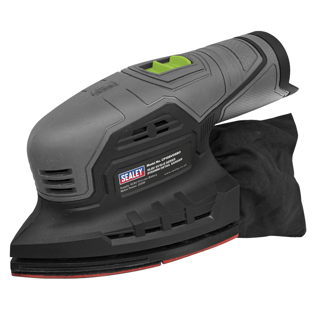 Sealey CP108VDSBO SV10.8 Series 150mm Cordless Detail Sander 10.8V - Body Only - additional view 4