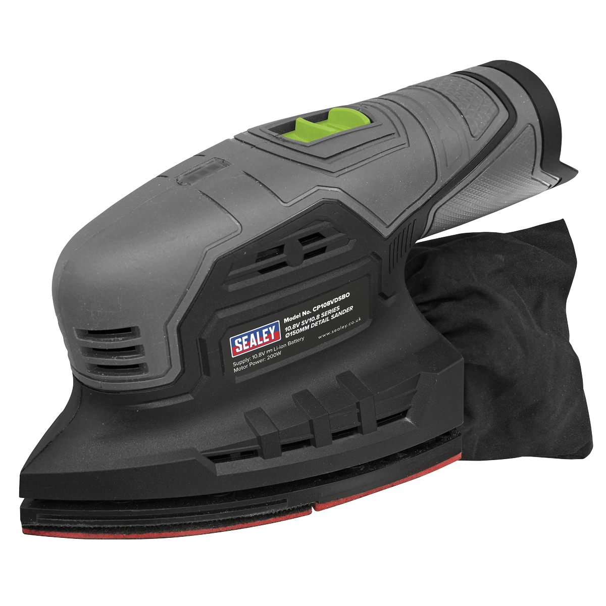 Sealey CP108VDSBO SV10.8 Series 150mm Cordless Detail Sander 10.8V - Body Only - additional view 4