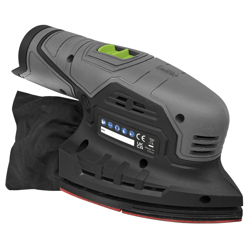 Sealey CP108VDS SV10.8 Series 150mm Cordless Detail Sander Kit 10.8V 2Ah - additional view 7