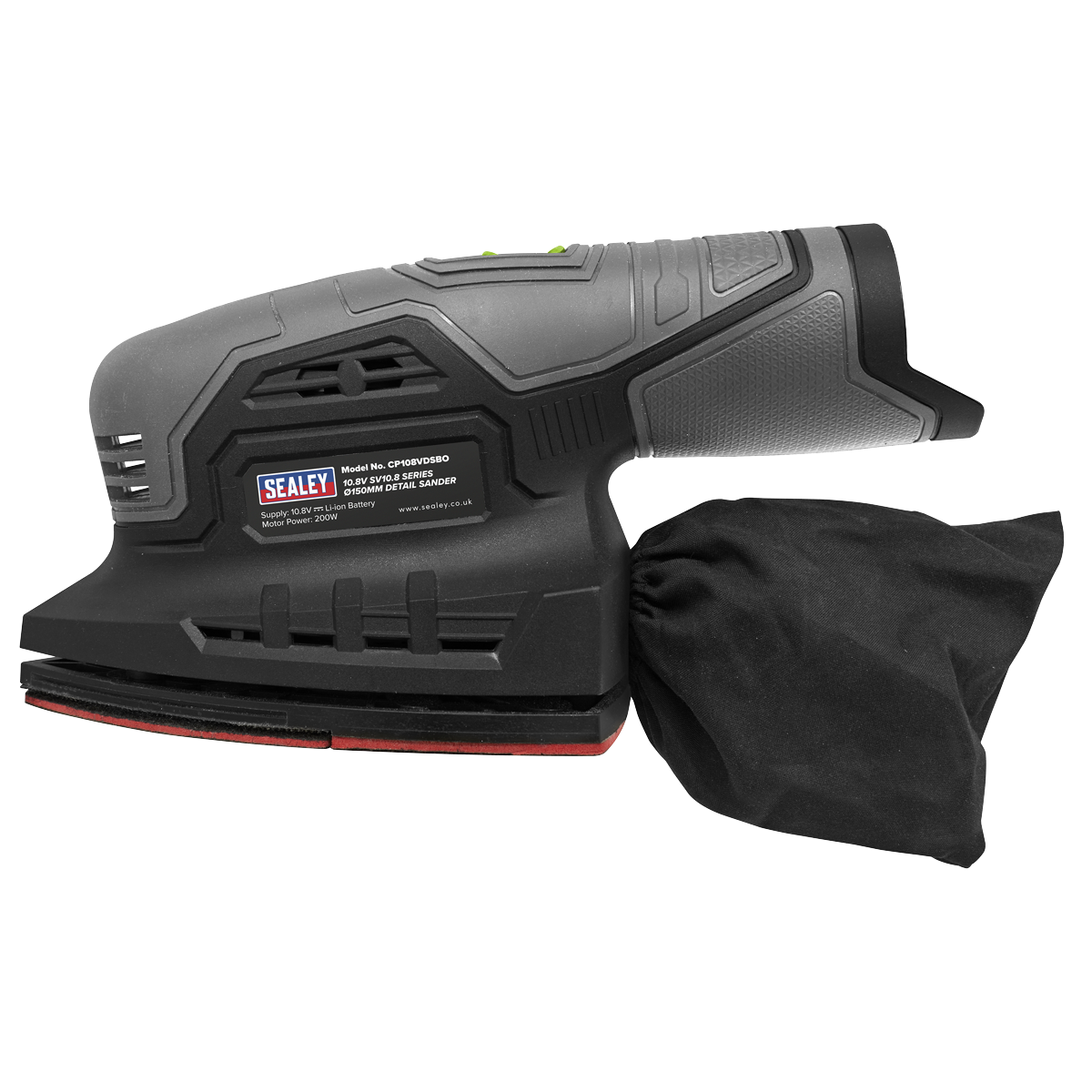 Sealey CP108VDSBO SV10.8 Series 150mm Cordless Detail Sander 10.8V - Body Only - additional view 6