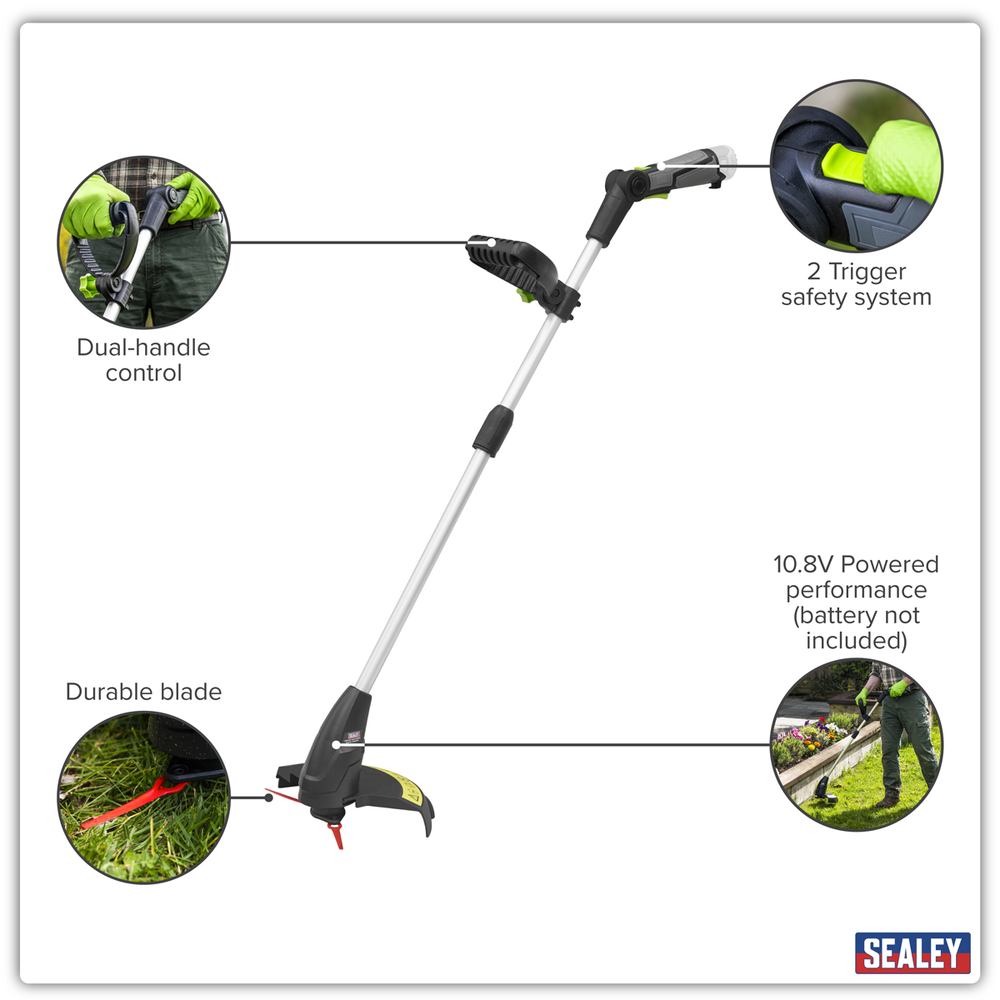 Sealey CP108VGSBO SV10.8 Series Cordless Grass Trimmer 10.8V - Body Only - additional view 13