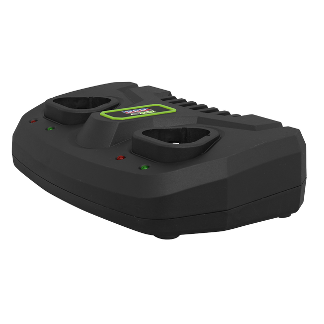 Sealey CP108VMC2 Fast Charge Dual Battery Charger for 10.8V SV10.8 Series