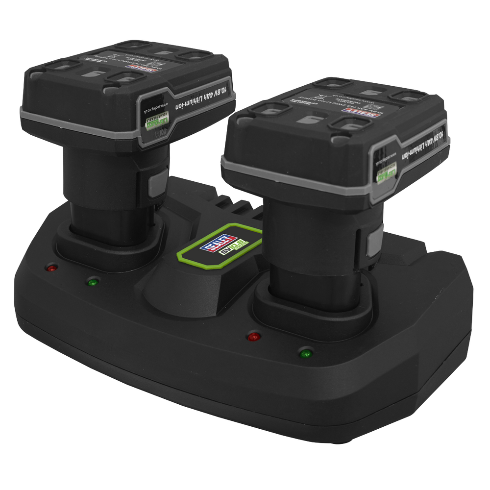 Sealey CP108VMC2 Fast Charge Dual Battery Charger for 10.8V SV10.8 Series - additional view 3