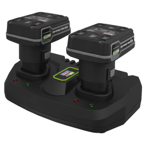 Sealey CP108VMC2 Fast Charge Dual Battery Charger for 10.8V SV10.8 Series - additional view 3