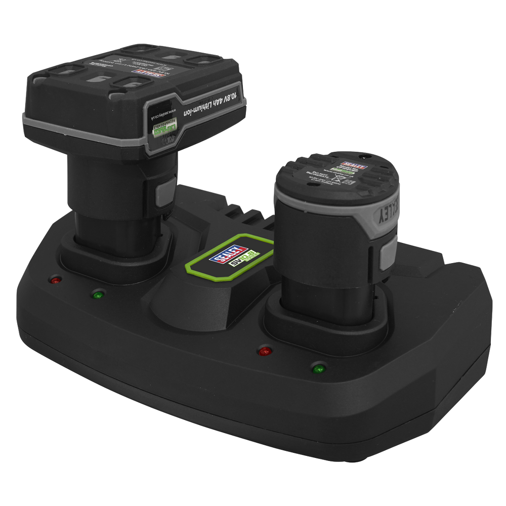 Sealey CP108VMC2 Fast Charge Dual Battery Charger for 10.8V SV10.8 Series - additional view 2