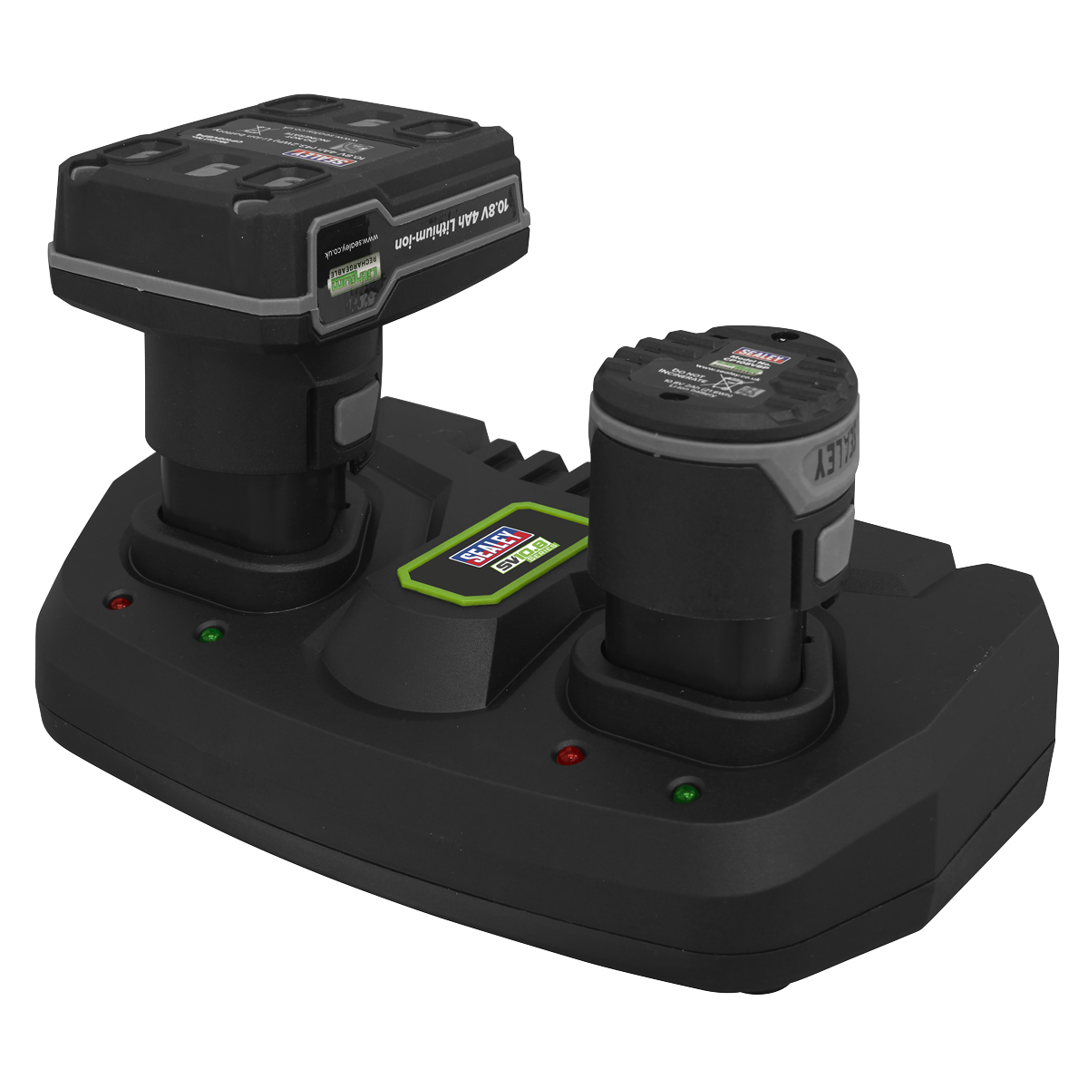 Sealey CP108VMC2 Fast Charge Dual Battery Charger for 10.8V SV10.8 Series - additional view 2