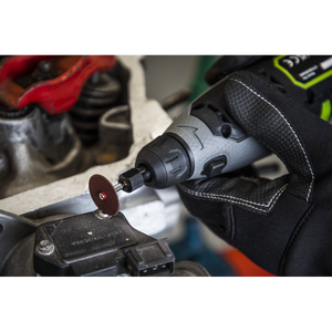 Sealey CP108VMGBO SV10.8 Series Cordless Multipurpose Mini Grinder & 50pc Accessory Kit 10.8V - Body - additional view 10