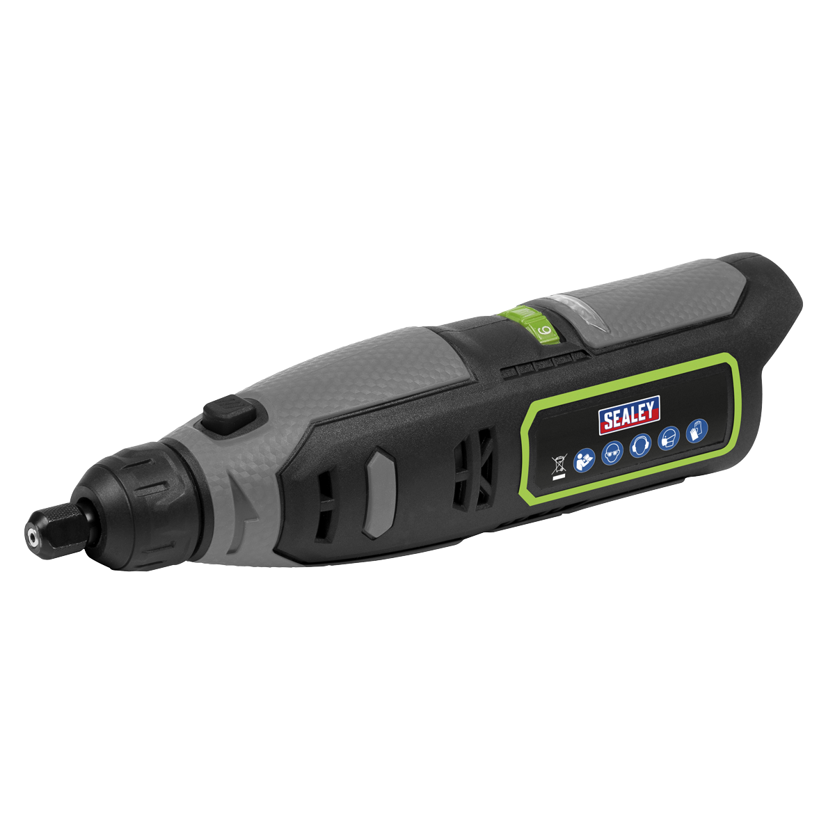 Sealey CP108VMGBO SV10.8 Series Cordless Multipurpose Mini Grinder & 50pc Accessory Kit 10.8V - Body Only - additional view 3