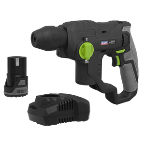 Sealey CP108VSDS SV10.8 Series Cordless SDS Plus Rotary Hammer Drill Kit 10.8V 2Ah - additional view 9