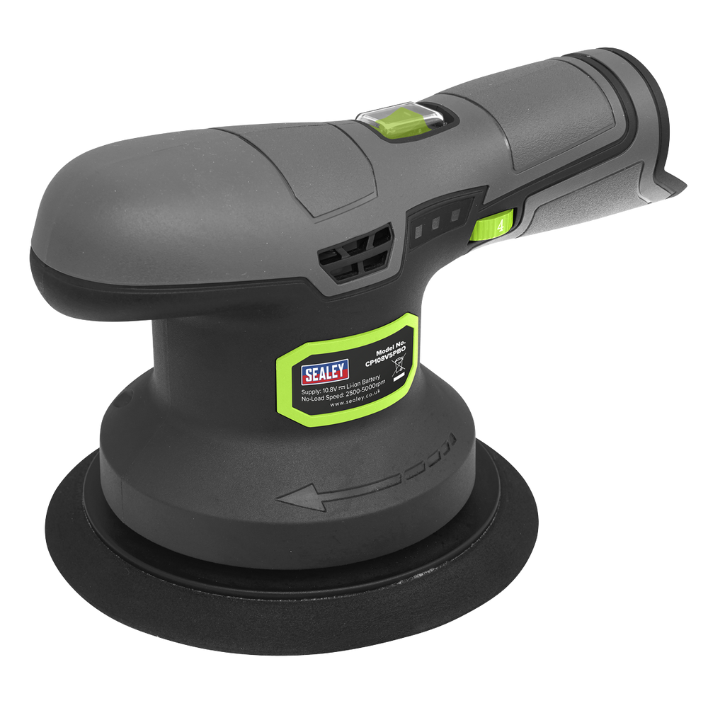 Sealey CP108VSP SV10.8 Series 150mm Cordless Dual Action Sander/Polisher Kit 10.8V 2Ah - additional view 7