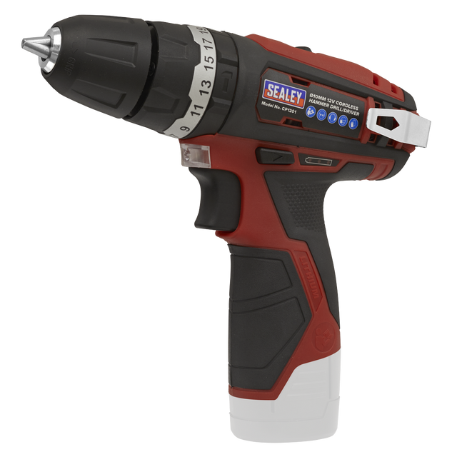 Sealey CP1201 SV12 Series 10mm Cordless Combi Drill 12V - Body Only
