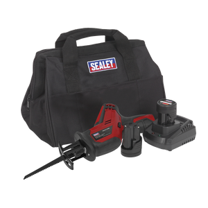 Sealey CP1208KIT SV12 Series Cordless Reciprocating Saw Kit 12V 2Ah - 2 Batteries - additional view 4