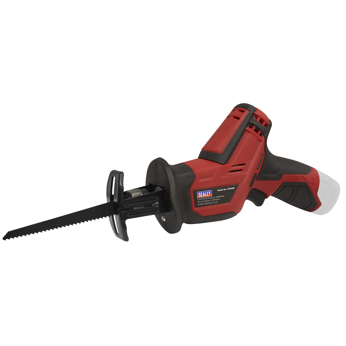 Sealey CP1208KIT SV12 Series Cordless Reciprocating Saw Kit 12V 2Ah - 2 Batteries - additional view 5