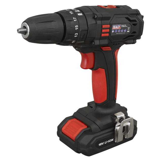 Sealey CP18VLD 10mm Cordless Combi Drill 18V