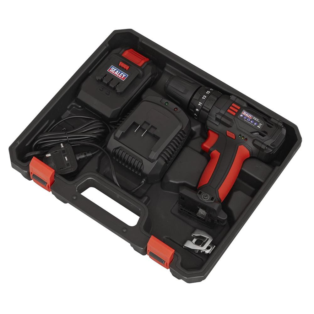 Sealey CP18VLD 10mm Cordless Combi Drill 18V - additional view 6