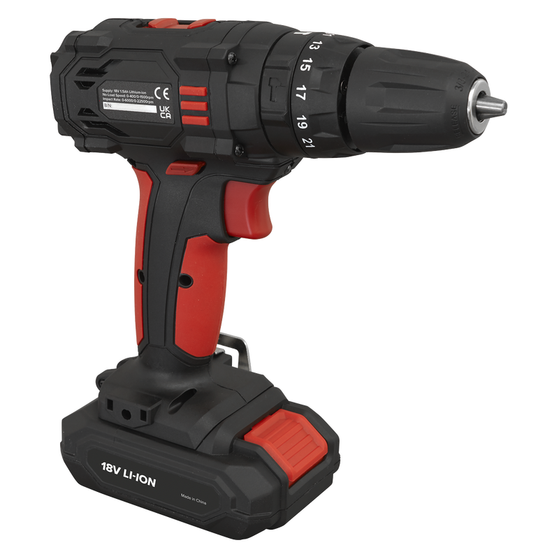 Sealey CP18VLD 10mm Cordless Combi Drill 18V - additional view 2
