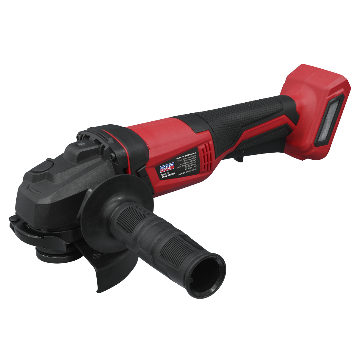 Sealey CP20VAGB SV20 Series 115mm Cordless Angle Grinder 20V - Body Only - additional view 3