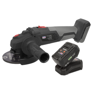 Sealey CP20VAGXKIT1 Premier SV20 Series 115mm Brushless Cordless Angle Grinder Kit 20V 4Ah - additional view 3
