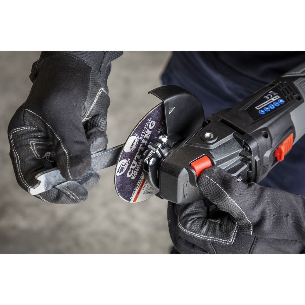 Sealey CP20VAGXKIT1 Premier SV20 Series 115mm Brushless Cordless Angle Grinder Kit 20V 4Ah - additional view 12