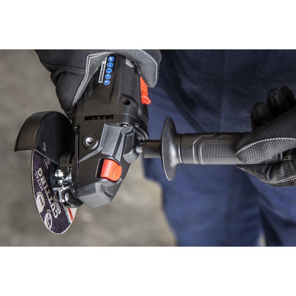 Sealey CP20VAGXKIT1 Premier SV20 Series 115mm Brushless Cordless Angle Grinder Kit 20V 4Ah - additional view 8