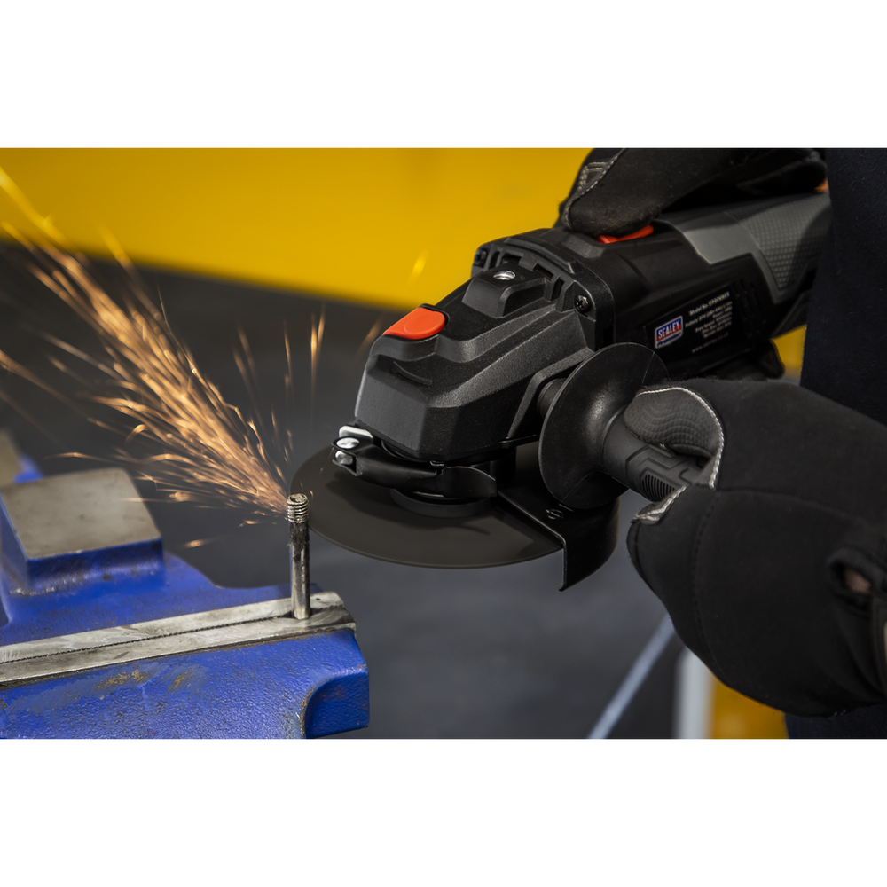 Sealey CP20VAGXKIT1 Premier SV20 Series 115mm Brushless Cordless Angle Grinder Kit 20V 4Ah - additional view 9