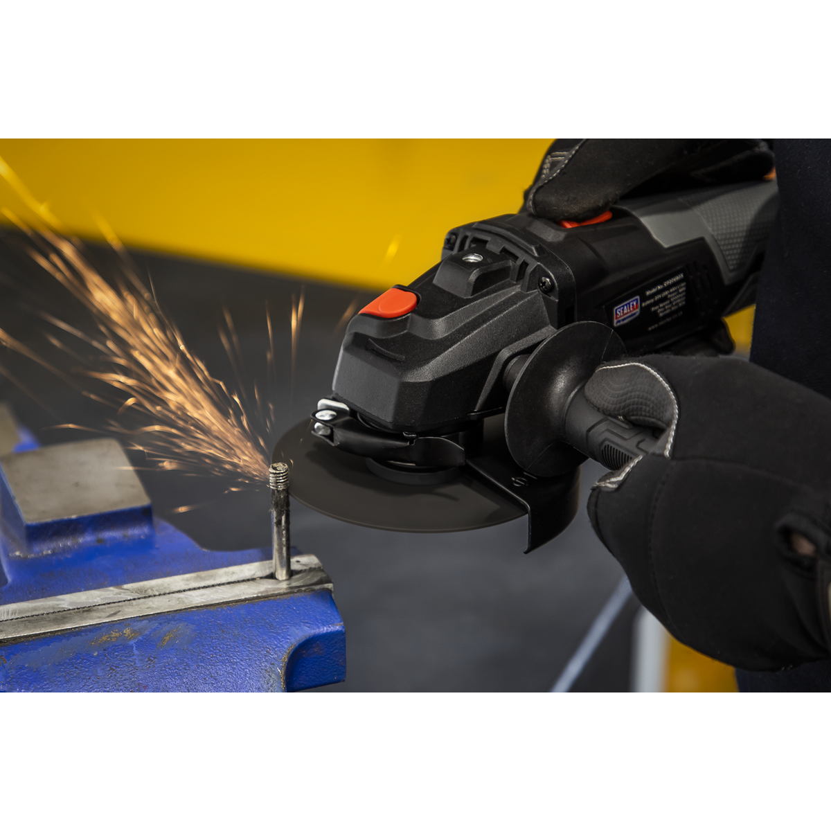 Sealey CP20VAGXKIT1 Premier SV20 Series 115mm Brushless Cordless Angle Grinder Kit 20V 4Ah - additional view 9