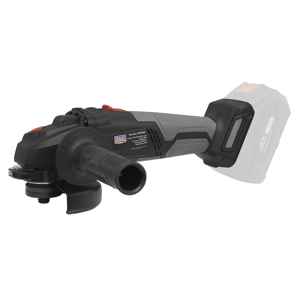 Sealey CP20VCOMBOX1EU Premier 4 x SV20 Series Cordless Brushless Power Tool Kit 20V Euro Plug - 2 - additional view 8