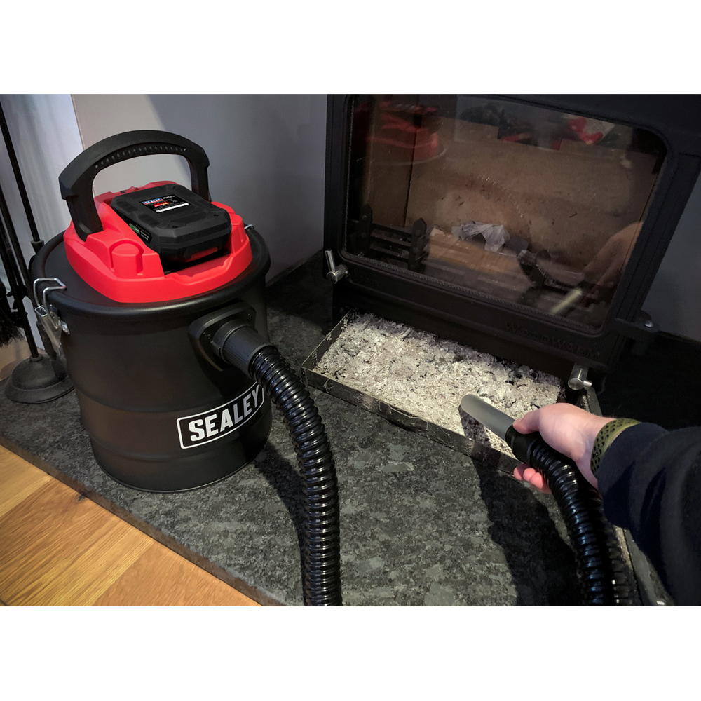 Sealey CP20VAV SV20 Series 15L Cordless Handheld Ash Vacuum Cleaner 20V - Body Only - additional view 13