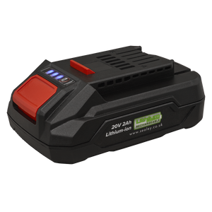 Sealey CP20VCOMBO1EU 3 x SV20 Series Cordless Power Tool Kit 20V Euro Plug - 2 Batteries - additional view 5
