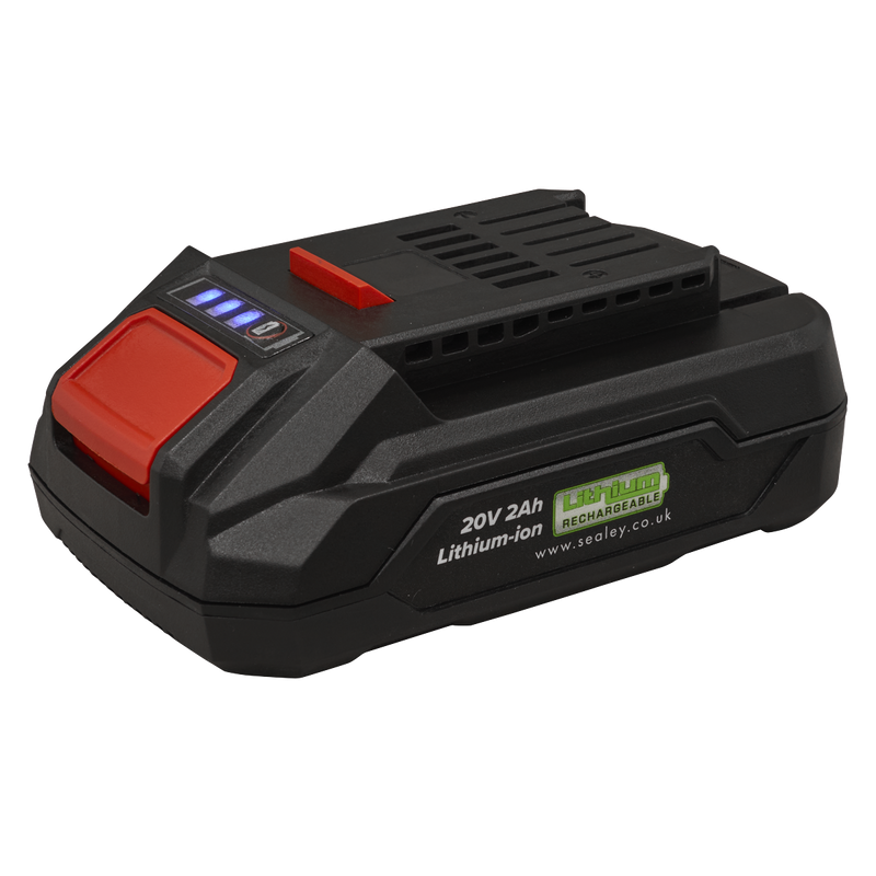 Sealey CP20VCOMBO1EU 3 x SV20 Series Cordless Power Tool Kit 20V Euro Plug - 2 Batteries - additional view 5