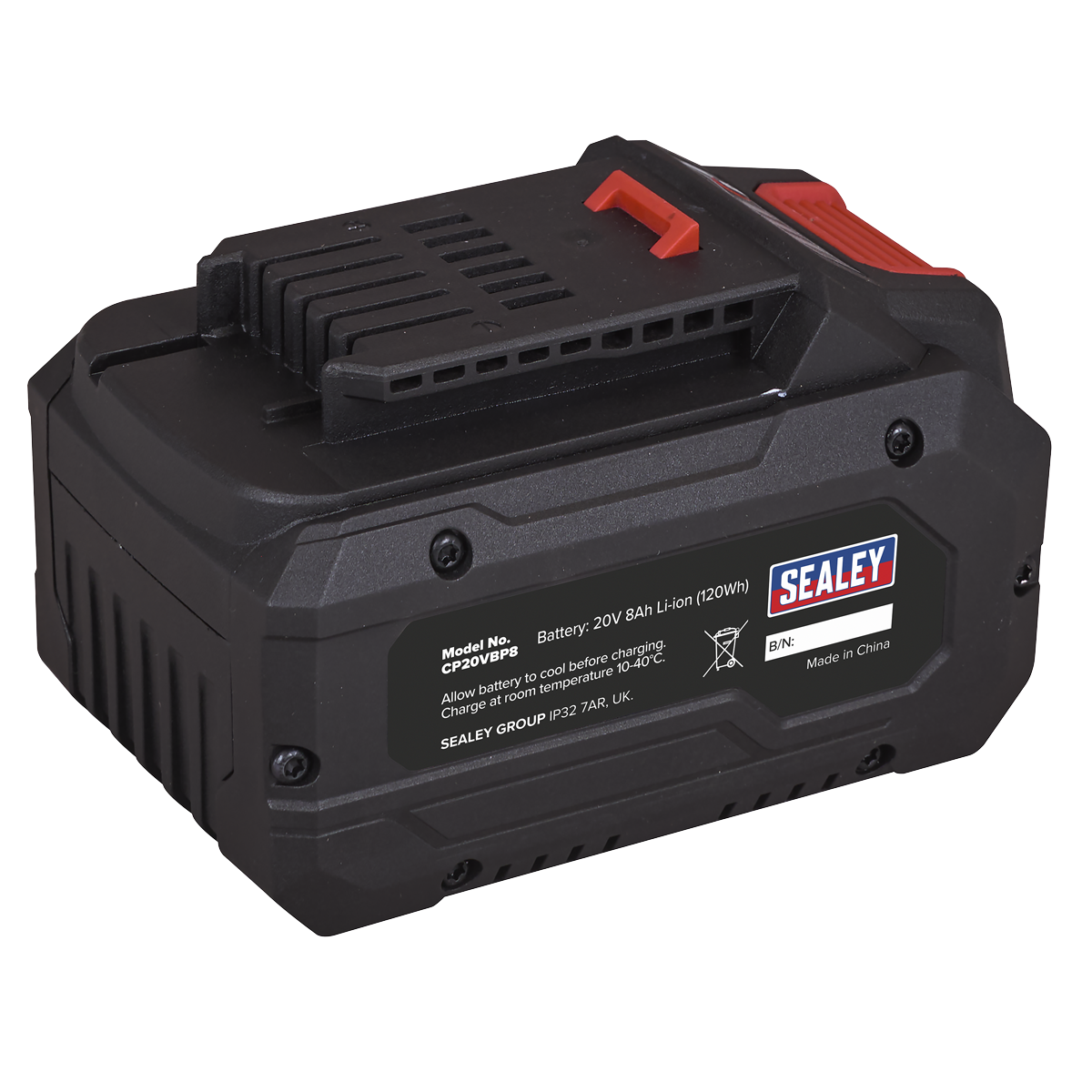 Sealey CP20VBP8 SV20 Series Power Tool Battery 20V 8Ah - additional view 3