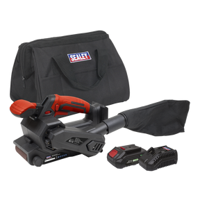 Sealey CP20VBSKIT1 SV20 Series Cordless Belt Sander Kit 20V 2Ah