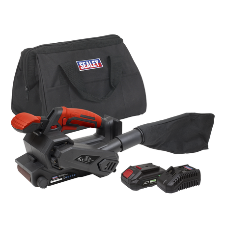 Sealey CP20VBSKIT1 SV20 Series Cordless Belt Sander Kit 20V 2Ah