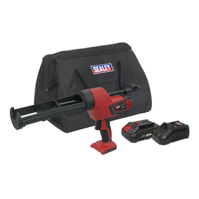 Sealey CP20VCGKIT1 SV20 Series 310ml Cordless Caulking Gun Kit 20V 2Ah