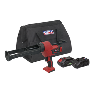 Sealey CP20VCGKIT1 SV20 Series 310ml Cordless Caulking Gun Kit 20V 2Ah