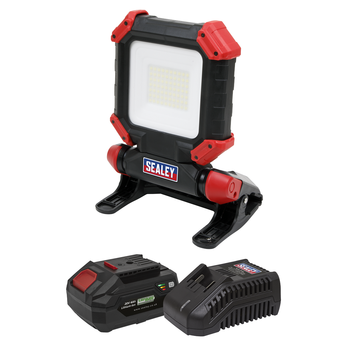 Sealey CP20VCLKIT1 SV20 Series 15W Cordless SMD LED Worklight Kit 20V 4Ah - additional view 3
