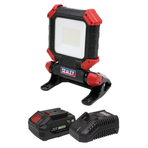 Sealey CP20VCLKIT1 SV20 Series 15W Cordless SMD LED Worklight Kit 20V 4Ah - additional view 3