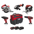 Sealey CP20VCOMBO13 5 x SV20 Series Cordless Power Tool Kit 20V - 2 Batteries