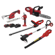 Sealey CP20VCOMBO15 6 x SV20 Series Cordless Garden Power Tool Kit 20V - 2 Batteries