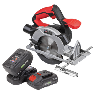 Sealey CP20VCSKIT SV20 Series 150mm Cordless Circular Saw Kit 20V - 2 Batteries - additional view 3