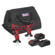 Sealey CP20VDDCOMBO 2 x SV20 Series Cordless Power Tool Kit 20V - 2 Batteries