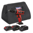 Sealey CP20VDDKIT SV20 Series 13mm Cordless Combi Drill Kit 20V - 2 Batteries