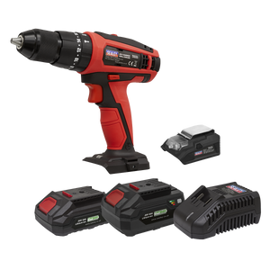 Sealey CP20VDDKIT SV20 Series 13mm Cordless Combi Drill Kit 20V - 2 Batteries - additional view 7