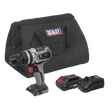 Sealey CP20VDDXKIT1 Premier SV20 Series 13mm Brushless Cordless Combi Drill Kit 20V 2Ah