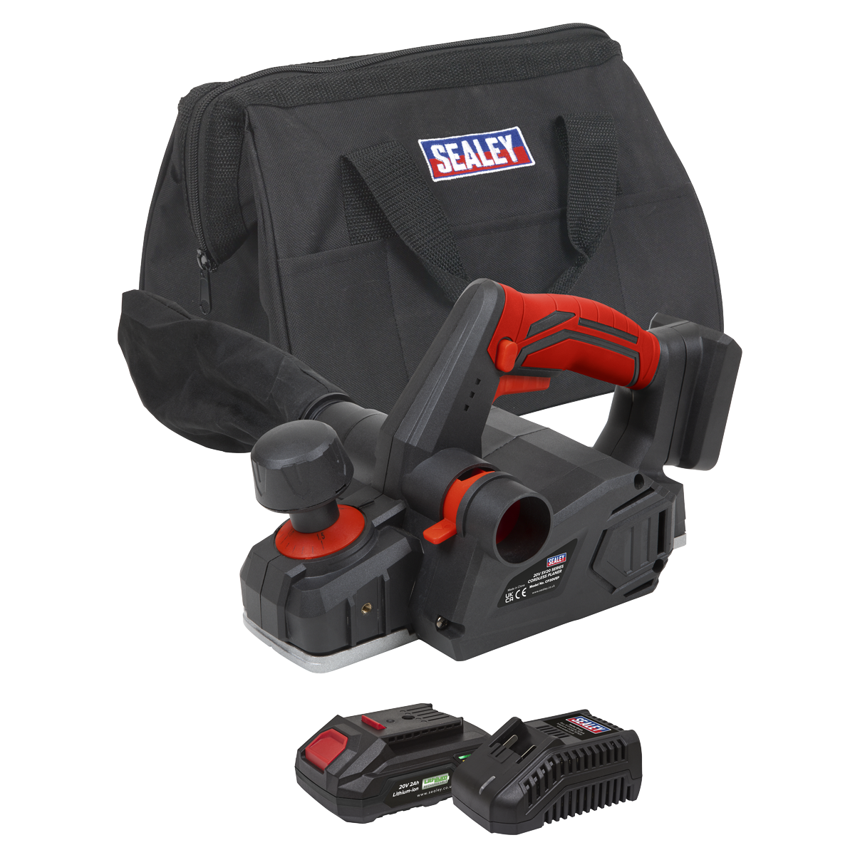 Sealey CP20VEPKIT1 SV20 Series Cordless Planer Kit 20V 2Ah