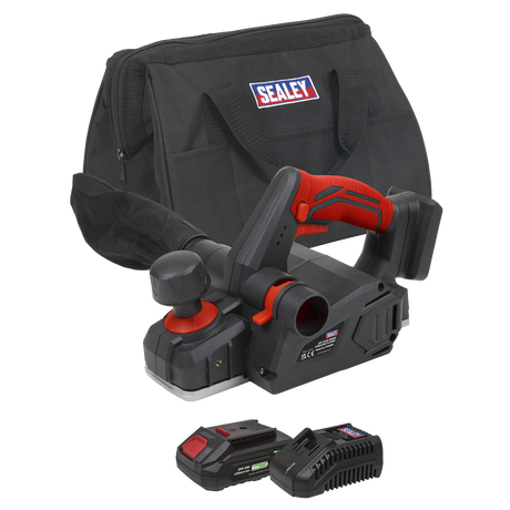 Sealey CP20VEPKIT1 SV20 Series Cordless Planer Kit 20V 2Ah
