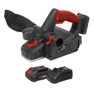 Sealey CP20VEPKIT1 SV20 Series Cordless Planer Kit 20V 2Ah - additional view 2